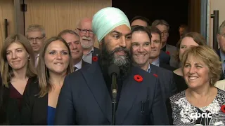 Jagmeet Singh lays out NDP's priorities for new Parliament