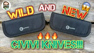 Two WILD and NEW Civivi Knives!! 😳😱