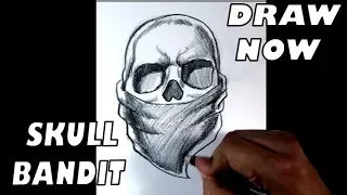 Skull Bandit Design ( Awesome ) - Draw Tattoo Art