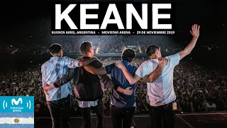 Keane live at Movistar Arena, Buenos Aires, Argentina 29-11-2019