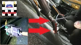 Anular conector airbag bajo asiento (Borrar luz airbag para siempre)