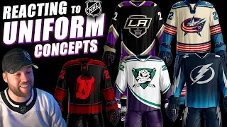 64 NHL Uniform Concepts!