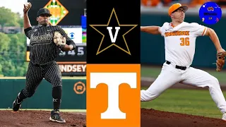 #2 Vanderbilt vs #5 Tennessee Highlights (Rocker vs Dallas) | 2021 College Baseball Highlights