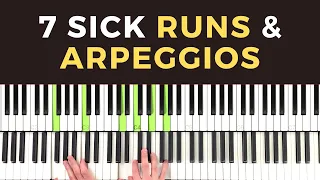 7 Sick Runs and Arpeggios For Jazz Piano