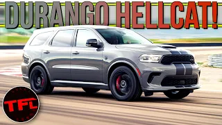 Breaking News: The 2021 Dodge Durango Hellcat Will Catapult Your Family From 0-60 In 3.5 Seconds!