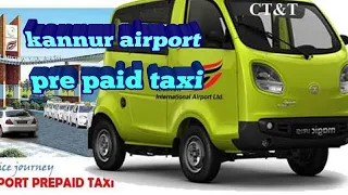 starting prepaid auto taxi service from kannur airport