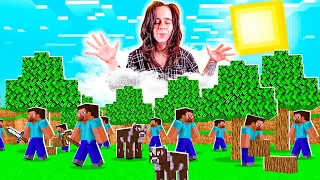 fiz meus fãs Recriarem o Minecraft!