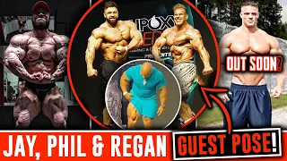Jay Cutler Guest Poses with Phil Heath & Regan Grimes + Pj Braun Out SOON | Blessing, Wilkin + MORE!