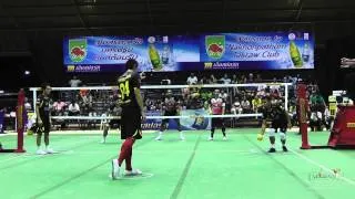 Takraw Thailand League 2014 - Nakhon Pathom vs. Ratchaburi (Round 11 Highlights)