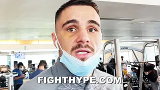 GEORGE KAMBOSOS JR SENDS TEOFIMO LOPEZ A MESSAGE OF SUPPORT; GIVES "ALL RESPECT" AFTER SHARING BLOOD