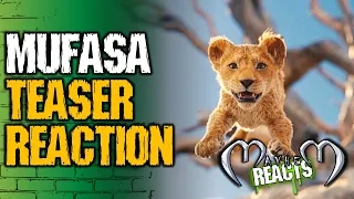 MUFASA: THE LION KING REACTION - Mufasa: The Lion King | Teaser Trailer