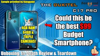 THE OUKITEL C17 PRO - Could this be the best $99 Budget Smartphone? In-Depth Review (Banggood)