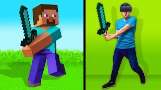 JUEGO MINECRAFT en REALIDAD VIRTUAL! Minecraft Mods VR