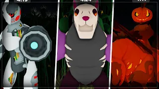 All JUMPSCARES In The 2021 HALLOWEEN EVENT In Loomian Legacy!