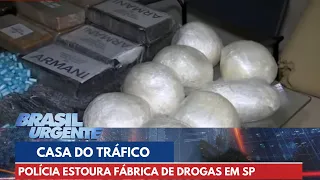 Polícia apreende cocaína escondida até em chaminé de casa | Brasil Urgente