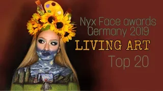 NYX Face Awards Germany 2019 //Living Art // TOP 20