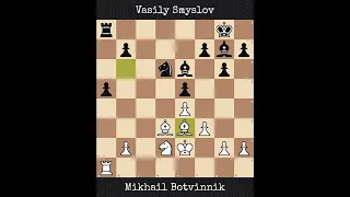 Mikhail Botvinnik vs Vasily Smyslov | World Championship Match (1958)