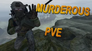 MurderousPvE ХИМ ЗОНА БЛИЗКО! DayZ PvE с нуля День 17 (обзор)