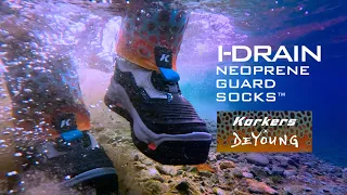 Korkers x DeYoung // I-Drain Wet Wading 3.5mm Neoprene Guard Socks