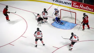 Highlights from Canada Red vs. Canada White at the 2023 World Under-17 Hockey Challenge