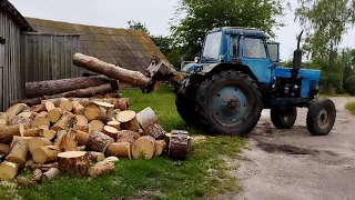 Заготовляємо дрова.Каструємо  кабанчика.