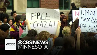 Pro-Palestinian encampment cleared at University of Minnesota