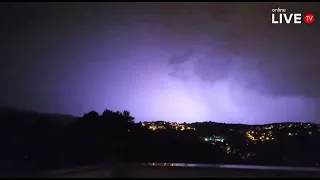 Čudnovato nevrijeme u Zagrebu / A strange storm in Zagreb, Croatia