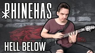 Phinehas | Hell Below | GUITAR COVER (2020) + Screen Tabs