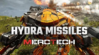 How good are Hydra Missiles in MW5? - Mechwarrior 5: Mercenaries MercTech Episode 41