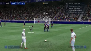 40 yard Free kick Fifa 22 pro clubs