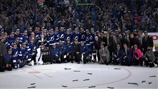 Prince Of Wales Trophy Presented To The Tampa Bay Lightning For The Second Consecutive Year