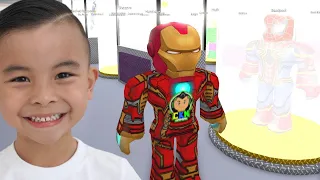 Showing Kaison My Superhero Collection in Roblox CKN Gaming