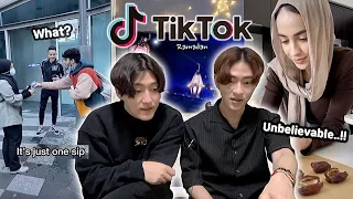 Korean guys react to Ramadan Tiktok 2