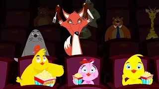 Eena Meena Deeka | At the Cinema | Funny Cartoon Compilation | Videos For Kids