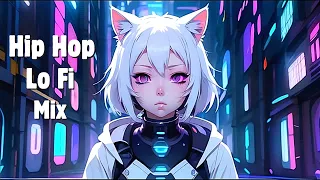 Futuristic Cat Girl Vibes✨Lo-Fi Hip Hop Beats for Good Vibes🌸Chillout Anime Girl🌸Chill / Healing-4K🎧