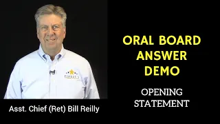 Police Oral Board Opening Statement Demonstration