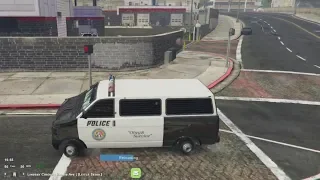 Chang Gang Steal Armoured Police Van