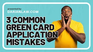 3 COMMON Mistakes on Green Card Form I-485