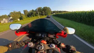 Cruising with Audi S4  CBR 954RR