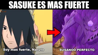 Explicación: Sasuke es más Fuerte que Naruto - Boruto 220 // Drips