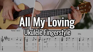 The Beatles - All My Loving (Ukulele Fingerstyle)