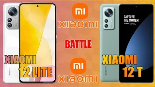 Xiaomi 12 Lite vs Xiaomi 12T