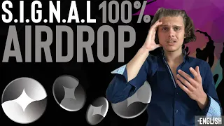 S.I.G.N.A.L 100% AIRDROP | English | Cosmos Airdrop #46