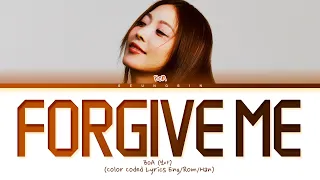 BoA Forgive Me Lyrics (보아 Forgive Me 가사) (Color Coded Lyrics)