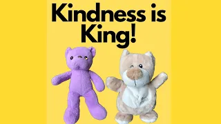 TEACH KINDNESS to kids through a puppet show | 5 ways to be kind!