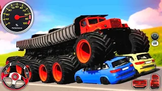 Offroad Monster Truck driving Simulator || Monster Truck Simulator 3d Android Gameplay