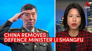 China ousts Li Shangfu as defence minister, the second senior leader to leave in three months