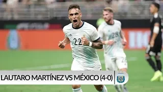 Lautaro Martínez vs México (10/09/2019)