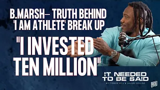 Brandon Marshall Gives Full Backstory on I AM ATHLETE Break Up