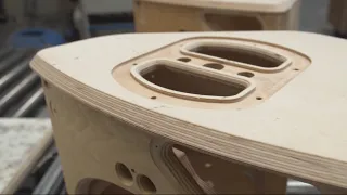 The manufacturing process of the NEXO P12 loudspeaker